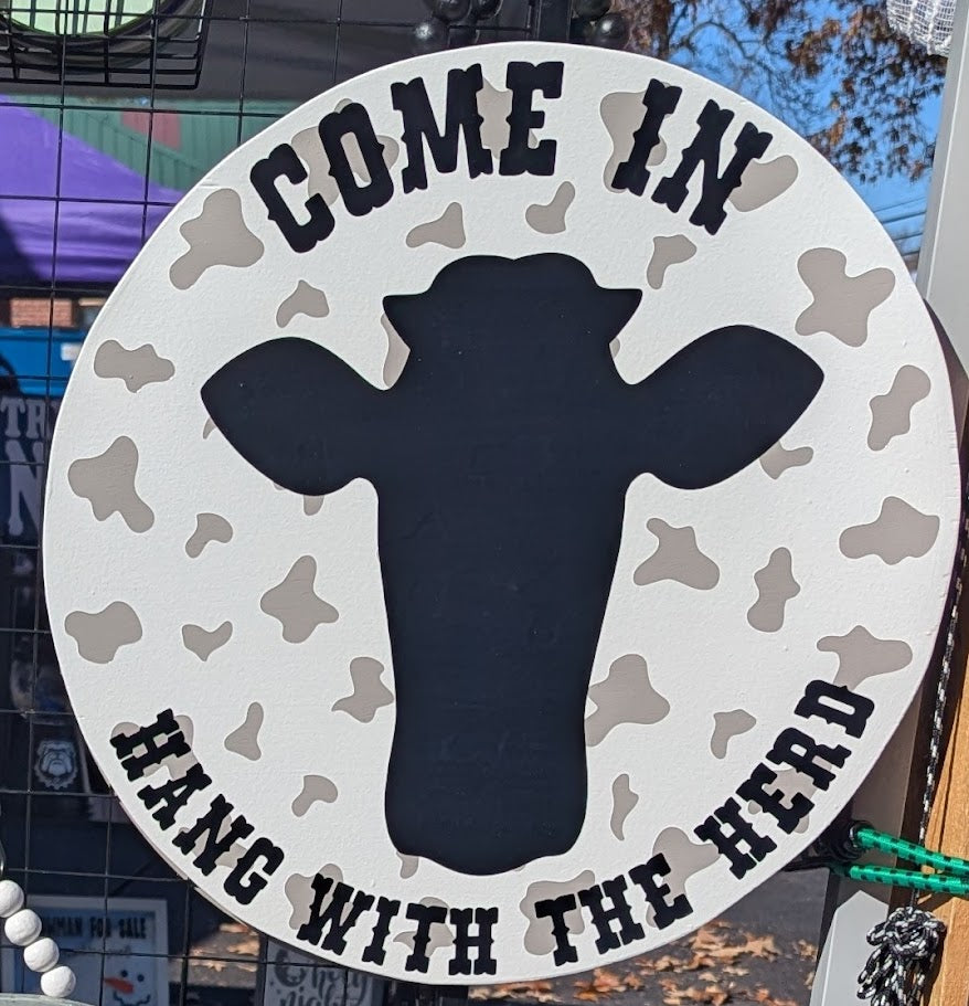 Hang with Herd Door Hanger